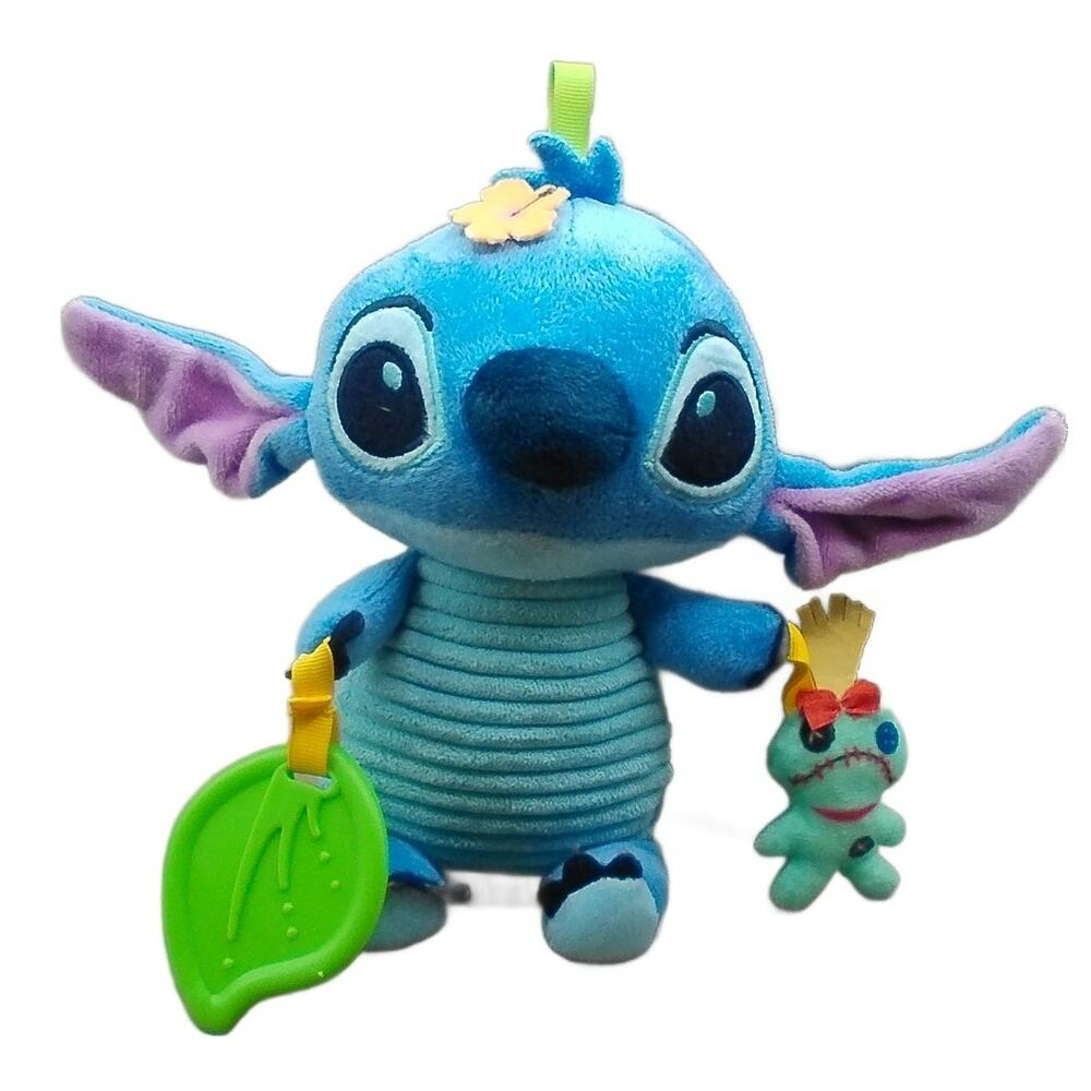 2022 Disney Baby Stitch On-The-Go Activity Toy 8" Plush